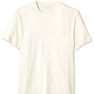 Lot of 3 Goodthreads Men's Slim-Fit Short-Sleave Crewneck Cotton Vintage White